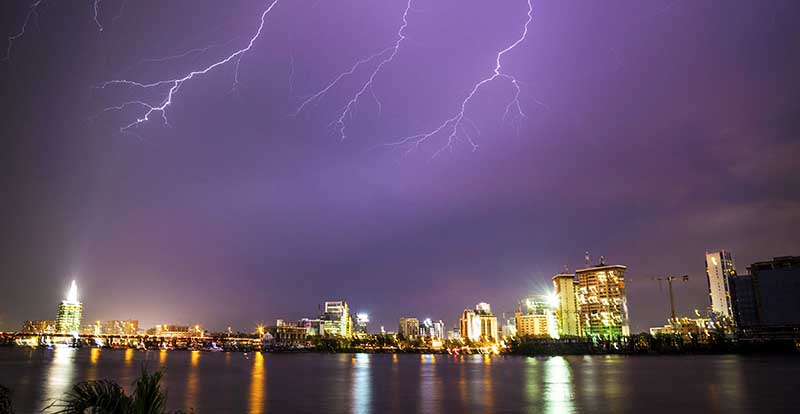 Nigeria lightening