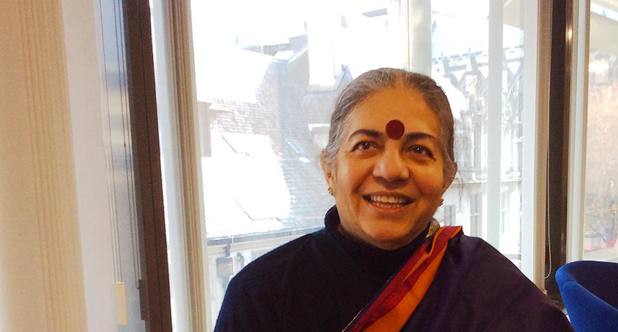 Indian scholar Vandana Shiva
