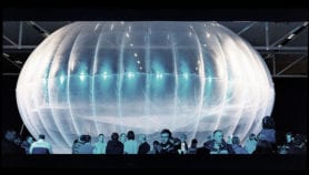 Internet balloons take to the sky