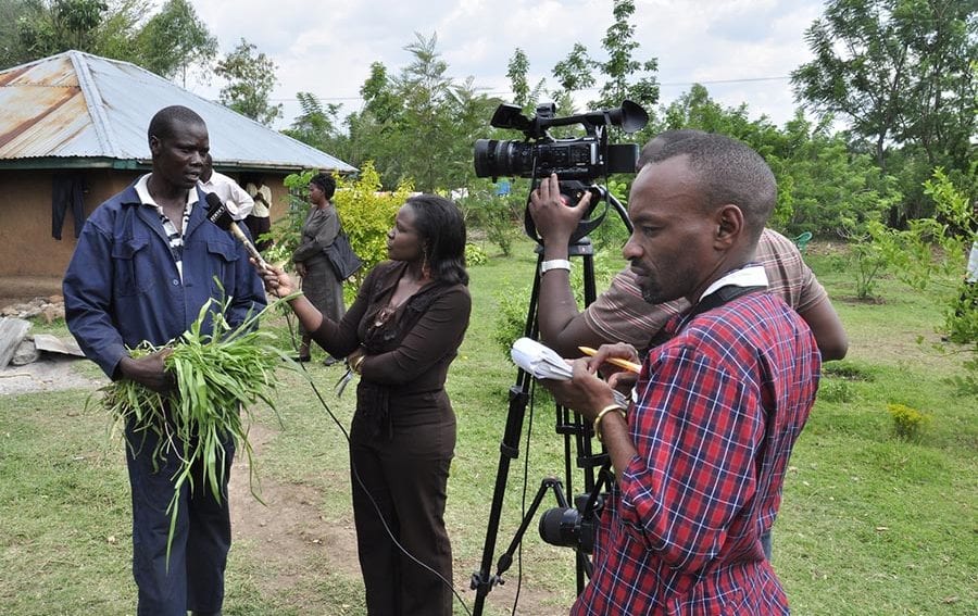 CLimate change africa journalist