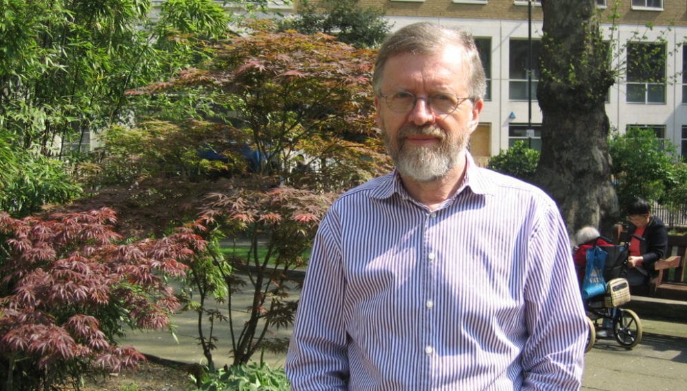 David Dickson outside