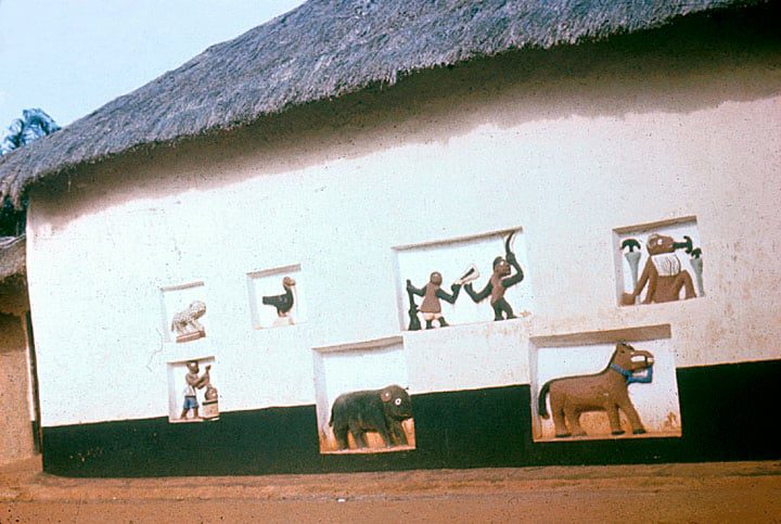 Relief Figures on Wall of Palace in Abomey University of Wisconsin-Madison African Studies Program.jpg
