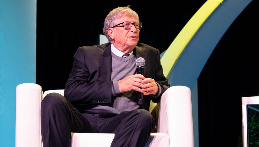 Bill Gates pledged to commit the majority of his foundation’s US$200 billion wealth over the next two decades to Africa. (Photographer credit: Darin DiNapoli) Public domain.