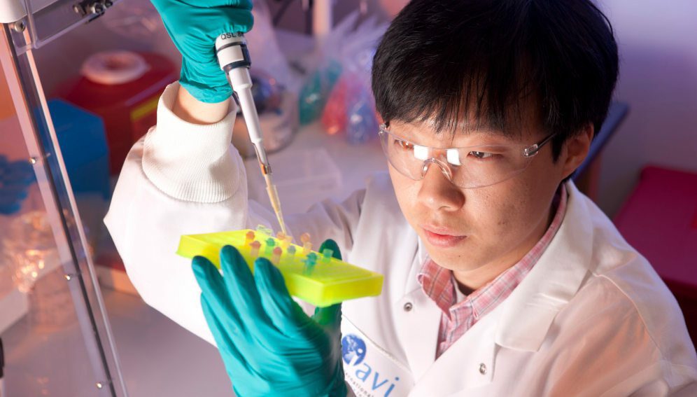 HIV IAVI lab