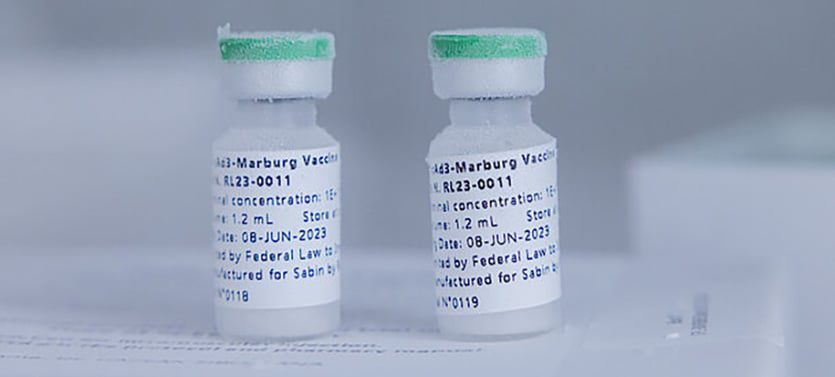 The Sabin Vaccine Institute delivered 1,700 additional emergency vaccine doses to Rwanda in October 2024. Photo courtesy of Rwanda ministry of health.