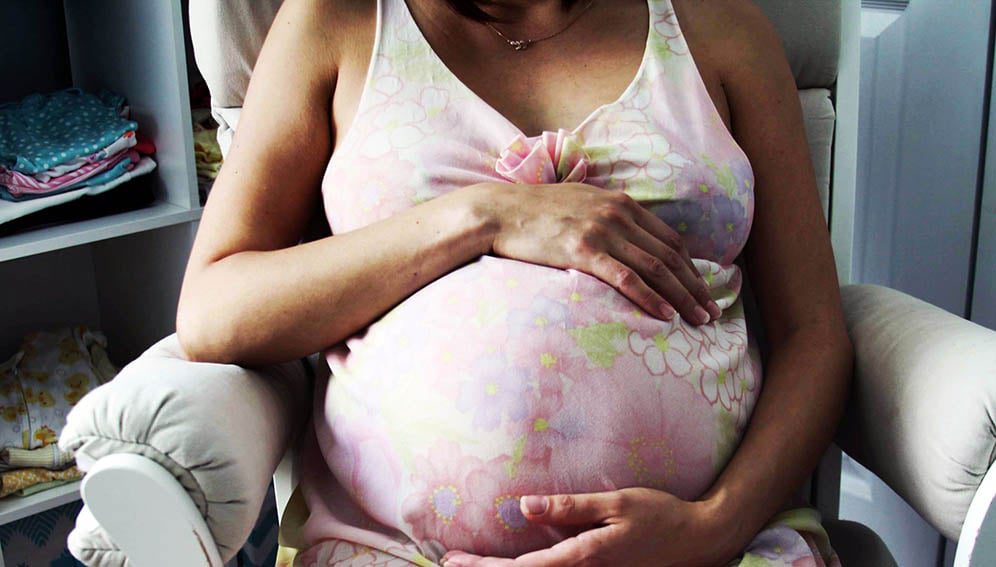 Exposure to even moderately warm temperatures during pregnancy is increasing the loss of vulnerable male fetuses in Sub-Saharan Africa. Photo By Candace McDaniel (https://negativespace.co/pregnant-woman-pregnancy/)