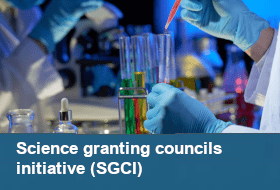 Science granting councils initiative (SGCI) banner