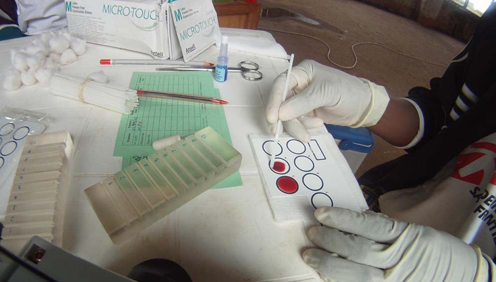 Testing for tsetse fly diseases