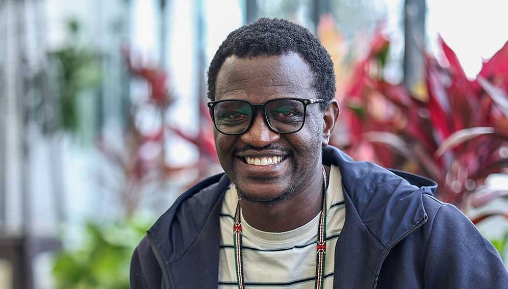 Engineer Eugene Agbor Egbe, lecturer at the computer engineering department at Paderborn University in Germany. Photo credit: Duncan Mboya