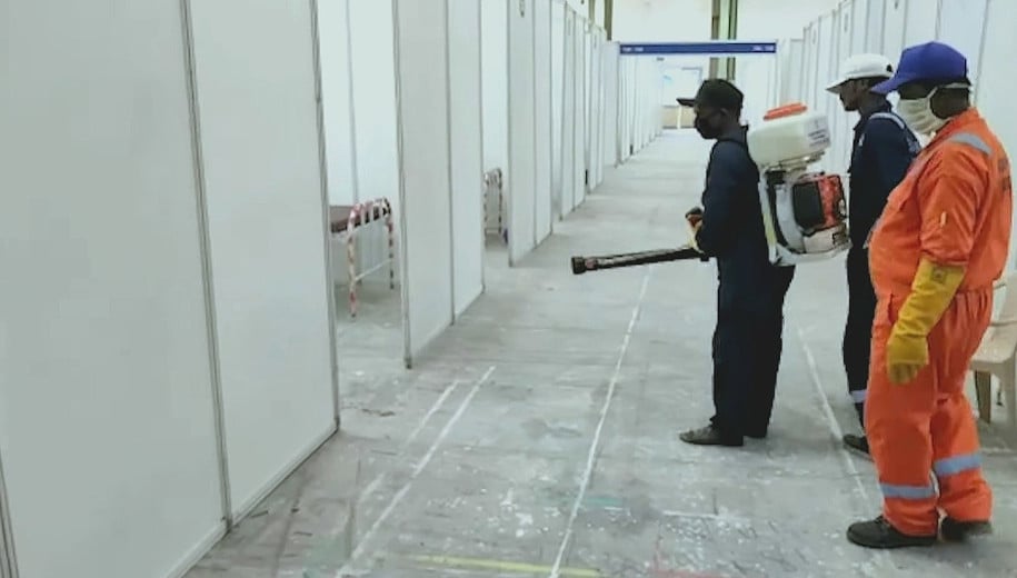 hospital ward disinfection