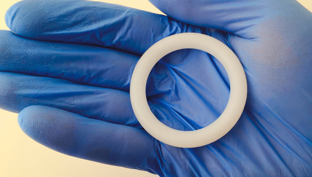 main image (8) A silicone vaginal ring.