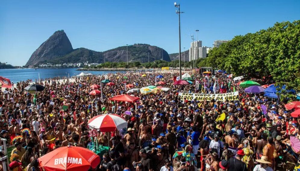 Brazil study measures glitter levels on a Rio beach after carnival High levels of microplastic were found even several months later Substance may impair photosynthesis and growth of aquatic plants