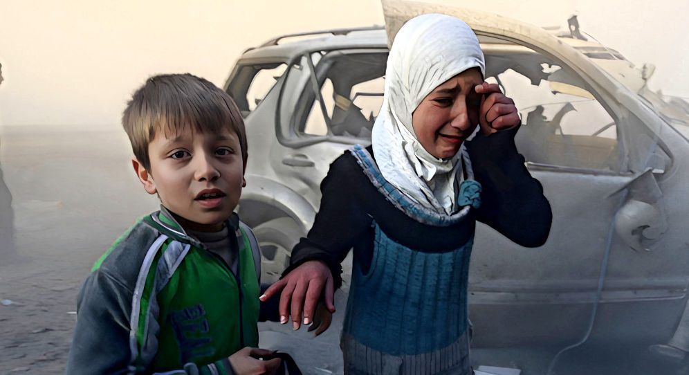 Children in Syria continue to live a life riddled with fear. Fear of violence, loss of friends and loved ones, landmines, and explosive remnants of war. Photo credit: Wasfi Akab (CC BY-NC-ND 2.0).